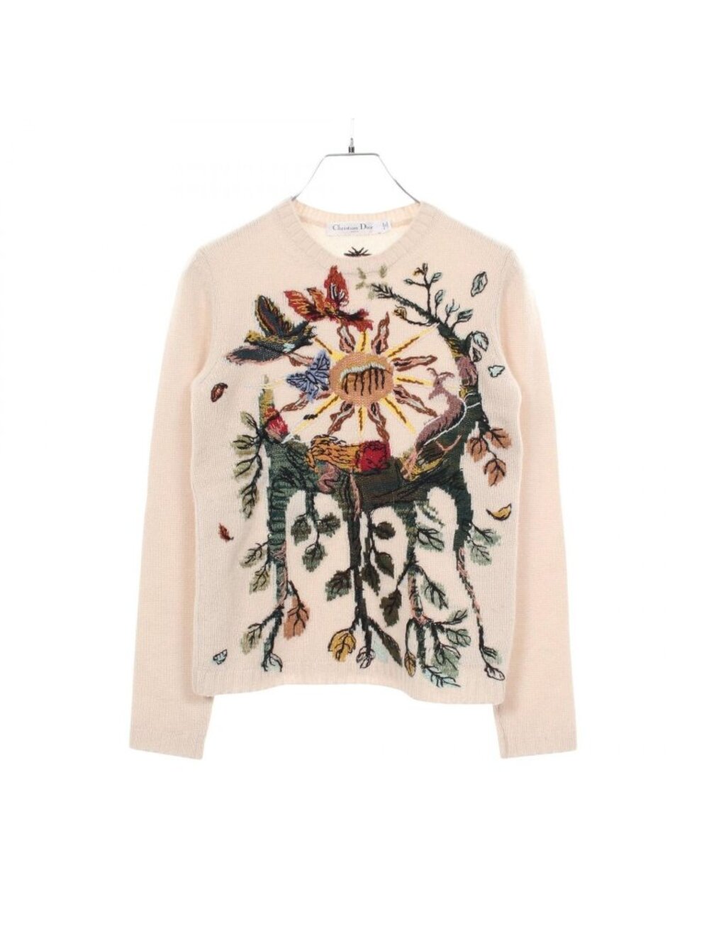 Dior Knit Embroidered Cashmere Sweater